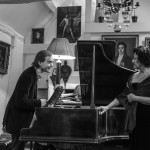 fête de la musique chez Olivier Maréchal (Palacepianos), à Sury-aux-bois le 28 juin 2014 - avec Laura Presti dans la Dame de Monte-Carlo (Poulenc)