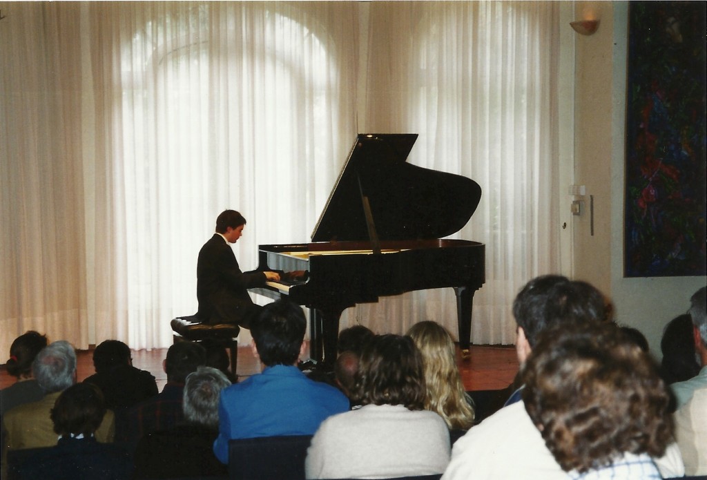 récital au Moulin d'Andé, le 5 décembre 2004