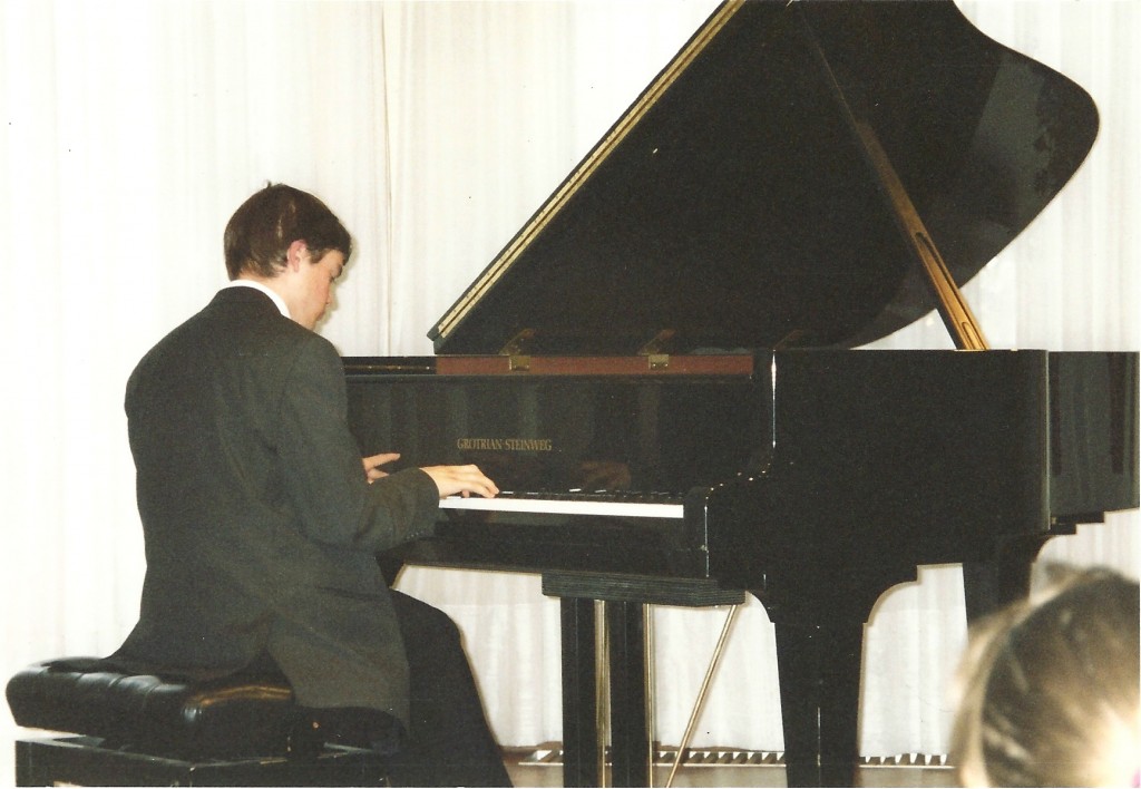 récital au Moulin d'Andé, le 5 décembre 2004